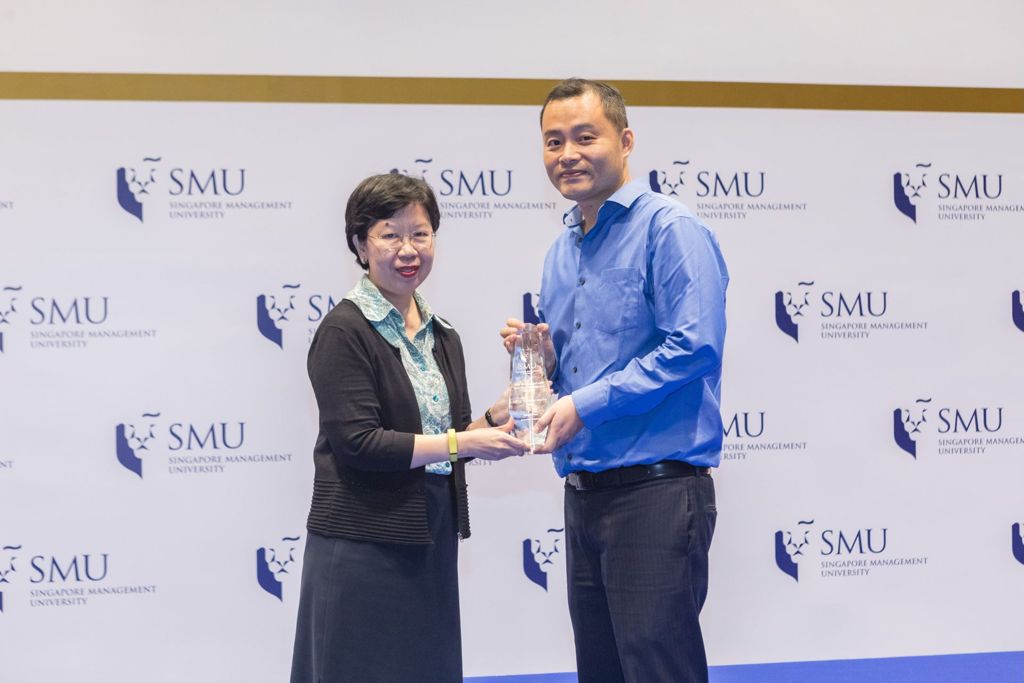 Miniature of Associate Professor Gary Pan, recipient of the inaugural SMU-X Excellent Teacher Award in 2018