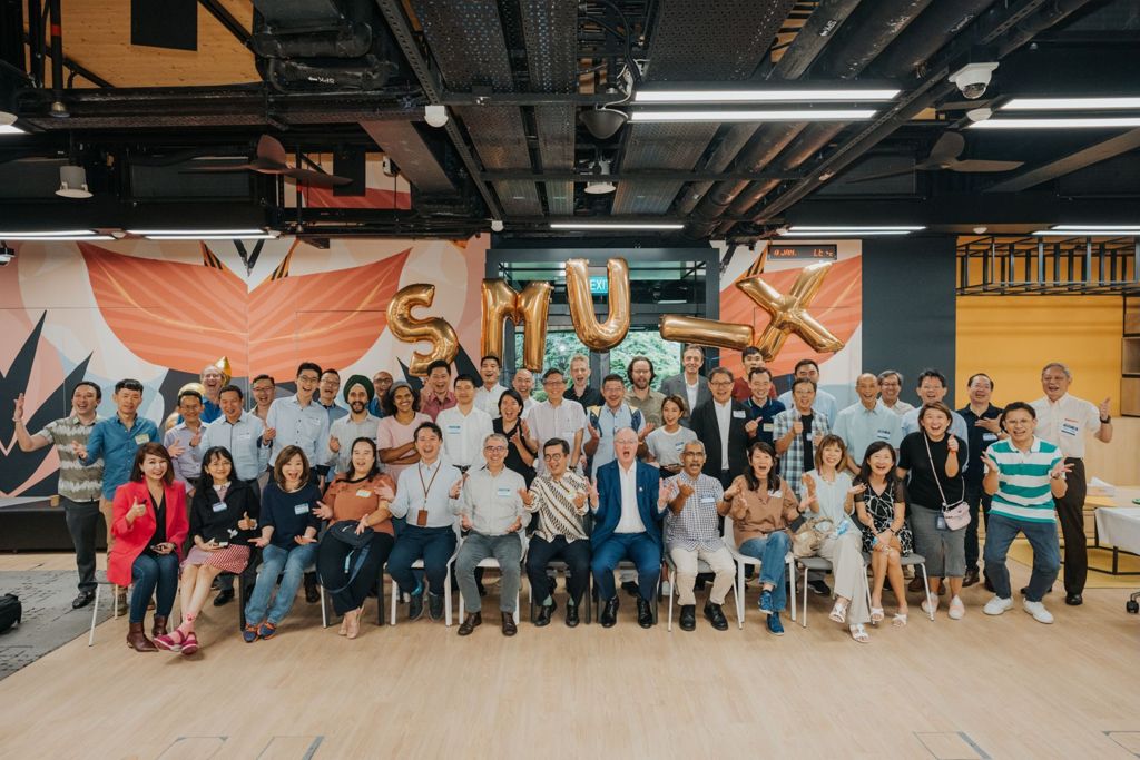 Miniature of Faculty, Adjunct Teaching Mentors and Staff behind the SMU-X programme